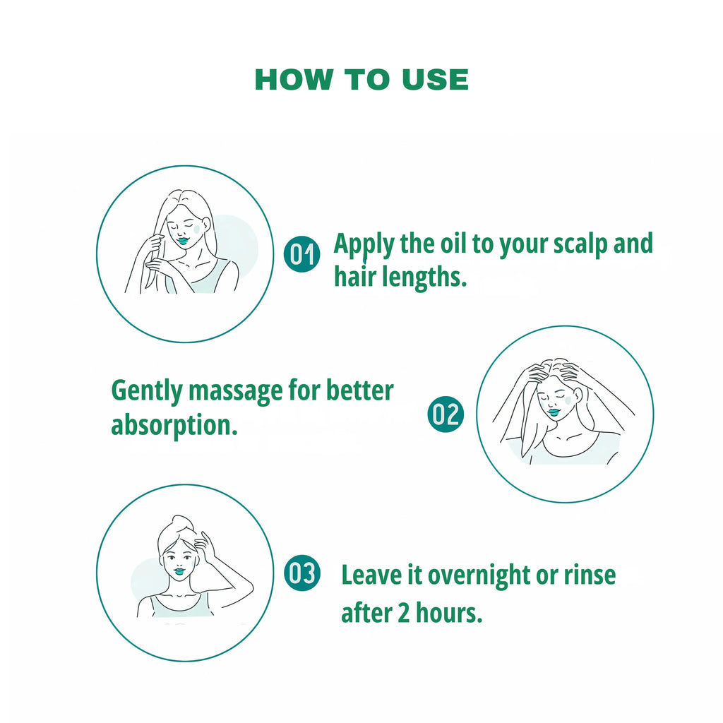 Amla Herbal Hair Oil for Hair Growth & Fall Control