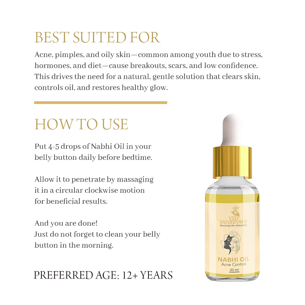 Acne Control Navel Oil