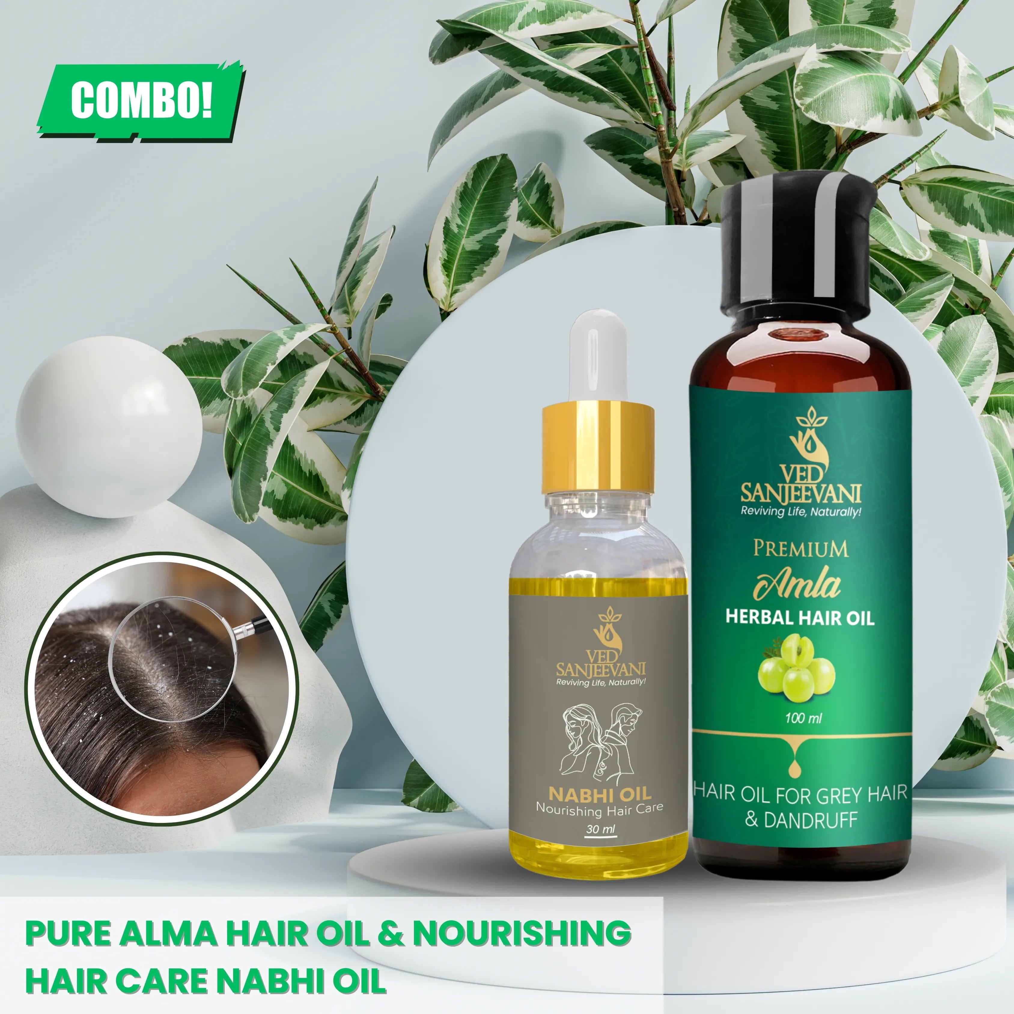 COMBO(Amla Hair oil + Hair Care navel oil)