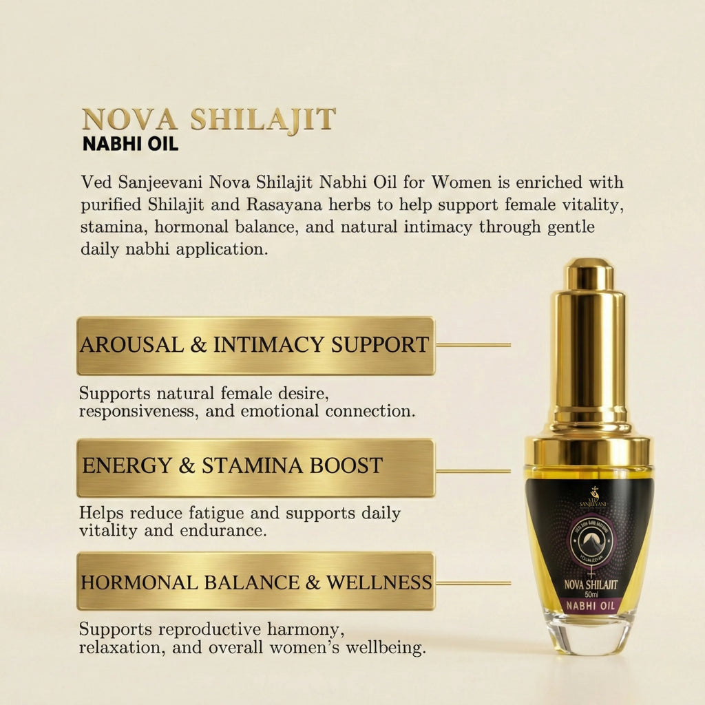 Nova Shilajit Navel Oil for Women - Image 5