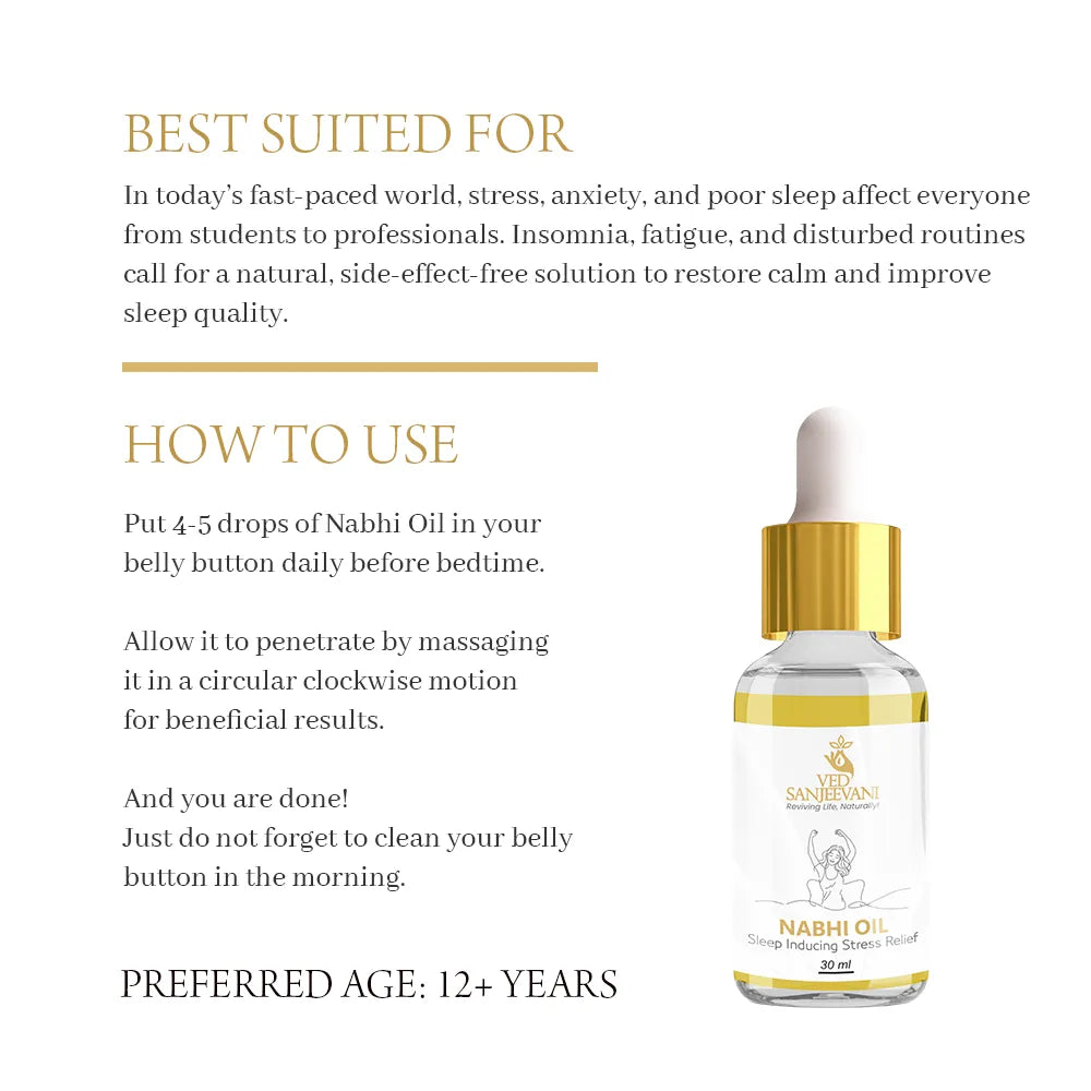 Sleep Inducing Stress Relief Navel Oil - Image 5