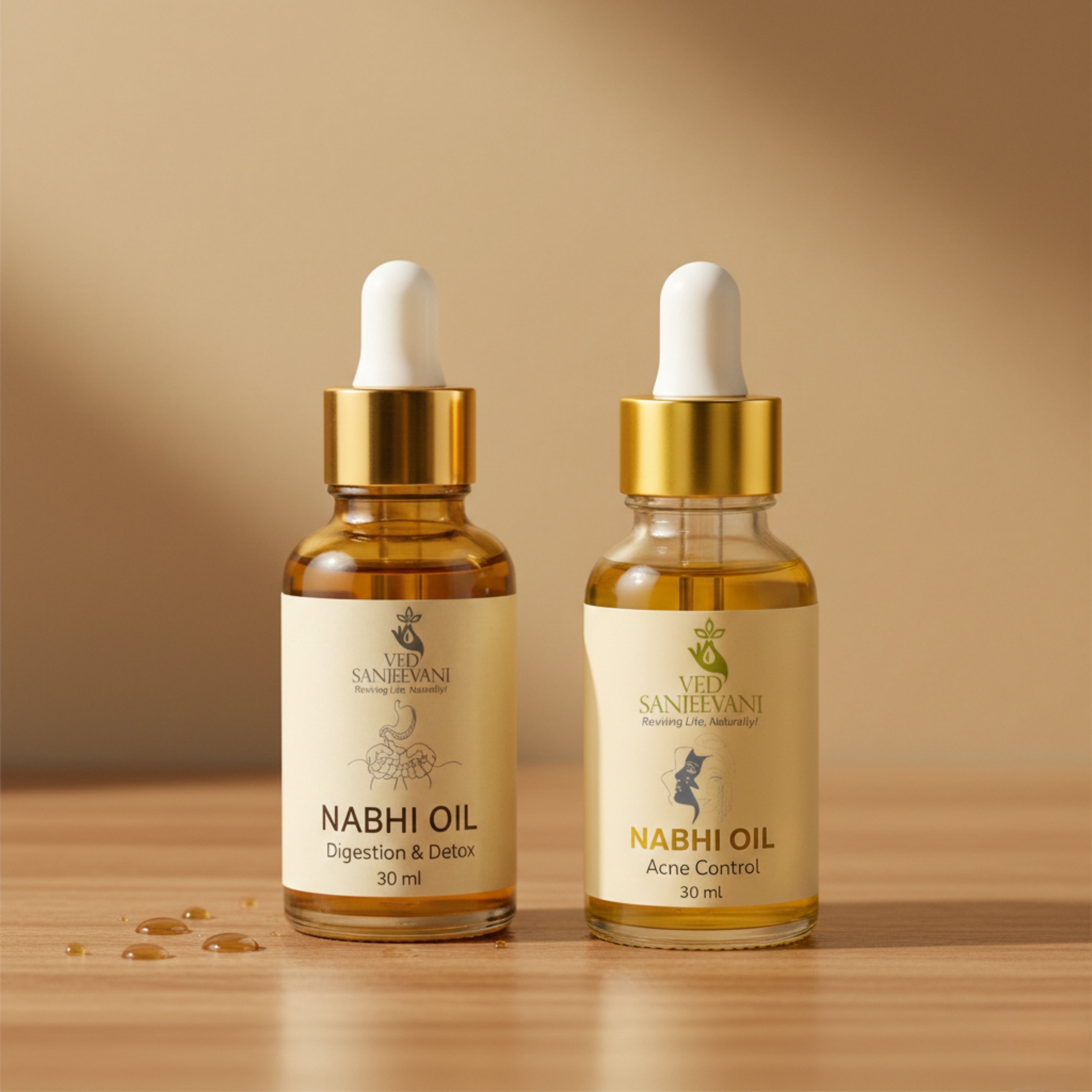 COMBO (Digestion & Detox + Acne Control Navel Oil)