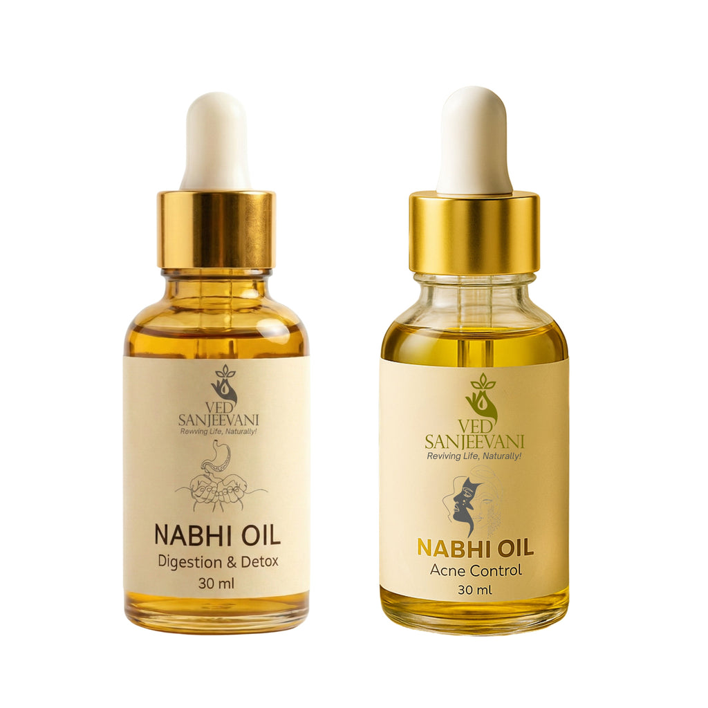 COMBO (Digestion & Detox + Acne Control Navel Oil)