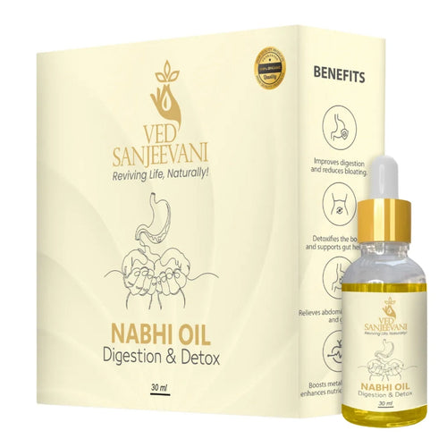 Digestion & Detox Navel Oil - Ayurvedic Digestion & Detox Navel Oil by Ved Sanjeevani