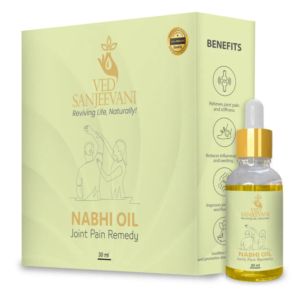 Joint Pain Remedy Navel Oil - Ayurvedic Pain Relief Navel Oil by Ved Sanjeevani
