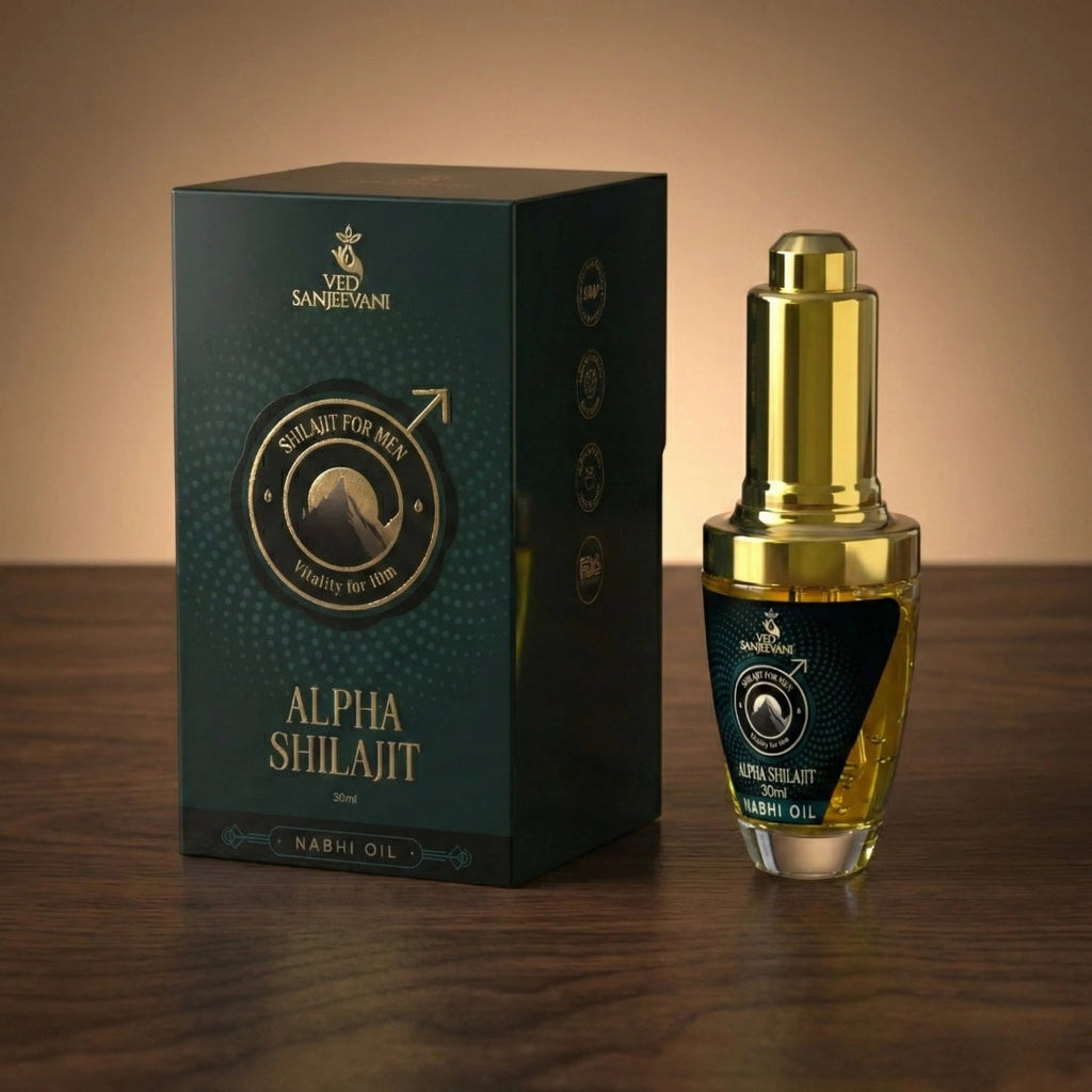 Alpha Shilajit Navel Oil for Men