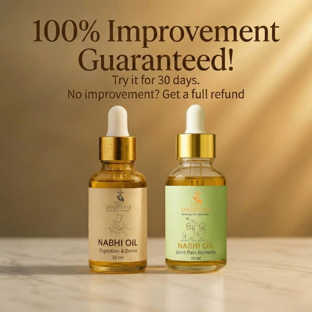 COMBO of Digestion Detox & Joint Pain Relief – Ayurvedic Navel Oils for Digestive Wellness & Joint Support